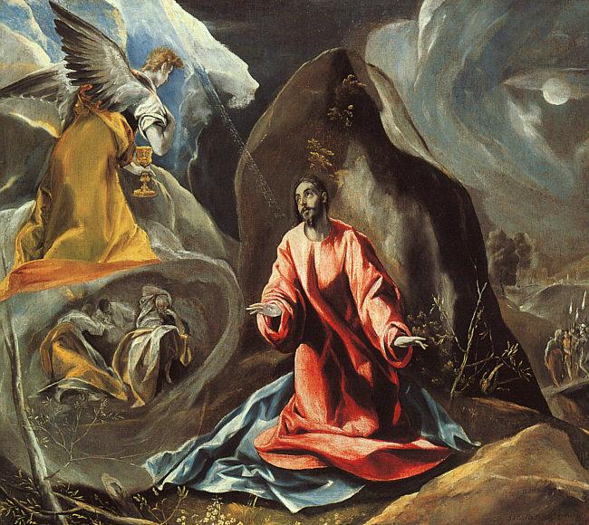 El Greco Agony in the Garden oil painting image